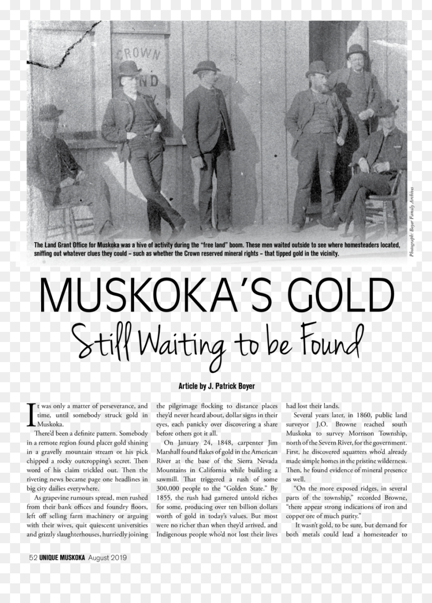 Muskoka S Gold Still Waiting To Be Found Article By - Amanda, HD Png Download - surprised patrick png