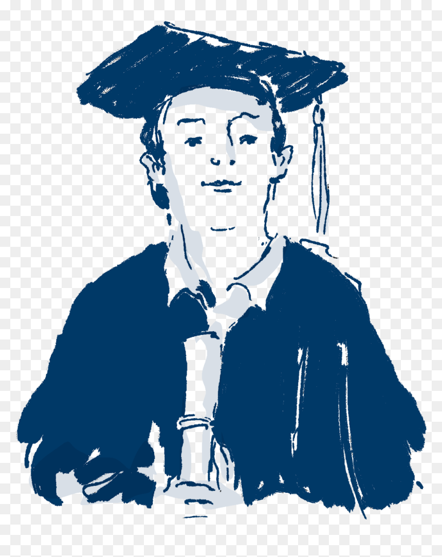 University - Illustration, HD Png Download - education cap png