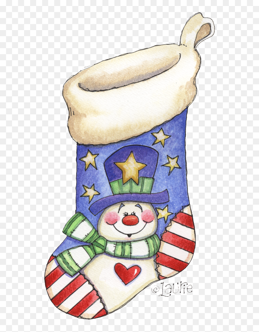 Patriotic Christmas Stocking Border Clipart, HD Png Download - christmas stockings png