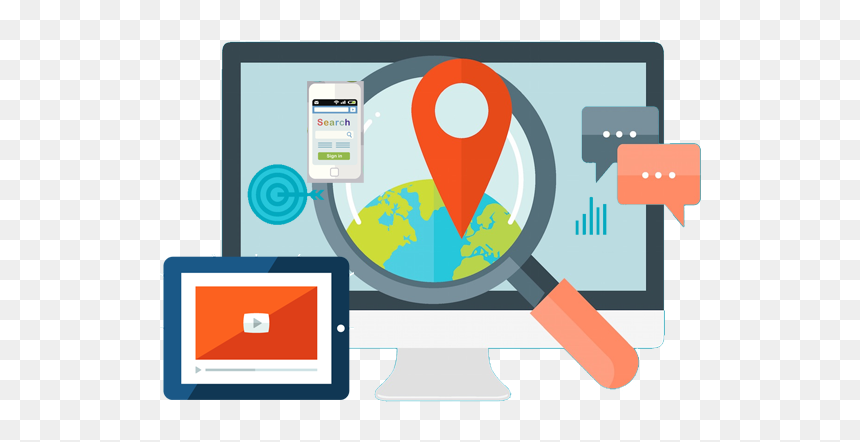 Search Engine Marketing Clipart, HD Png Download - wrong sign png