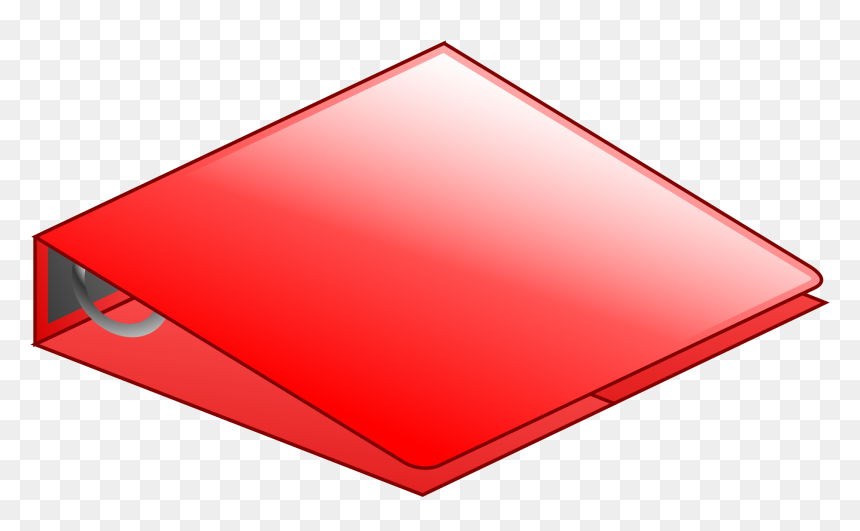 Red Binder Clipart, HD Png Download - business growth chart png