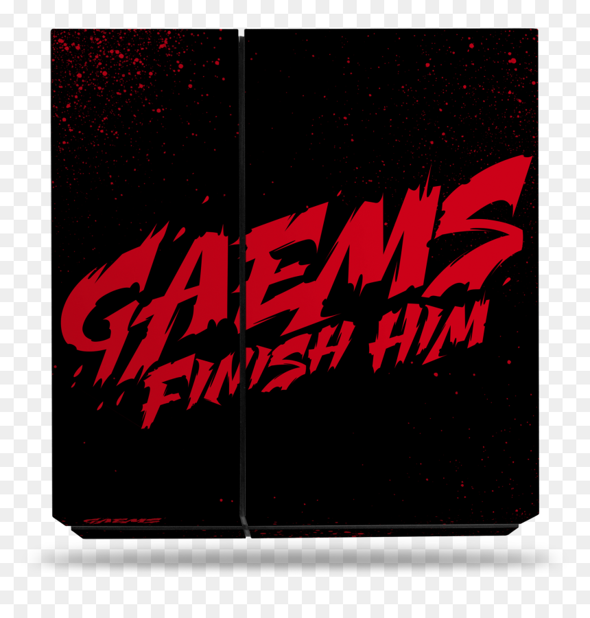 Sony Ps4 Finish Him Decal Skin Kit - Graphic Design, HD Png Download - finish him png