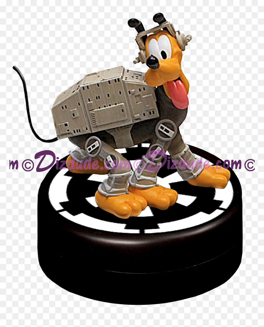 Pluto As An At-at Medium Big Fig With Pin Le - Disney Medium Star Wars Figure, HD Png Download - at-at png