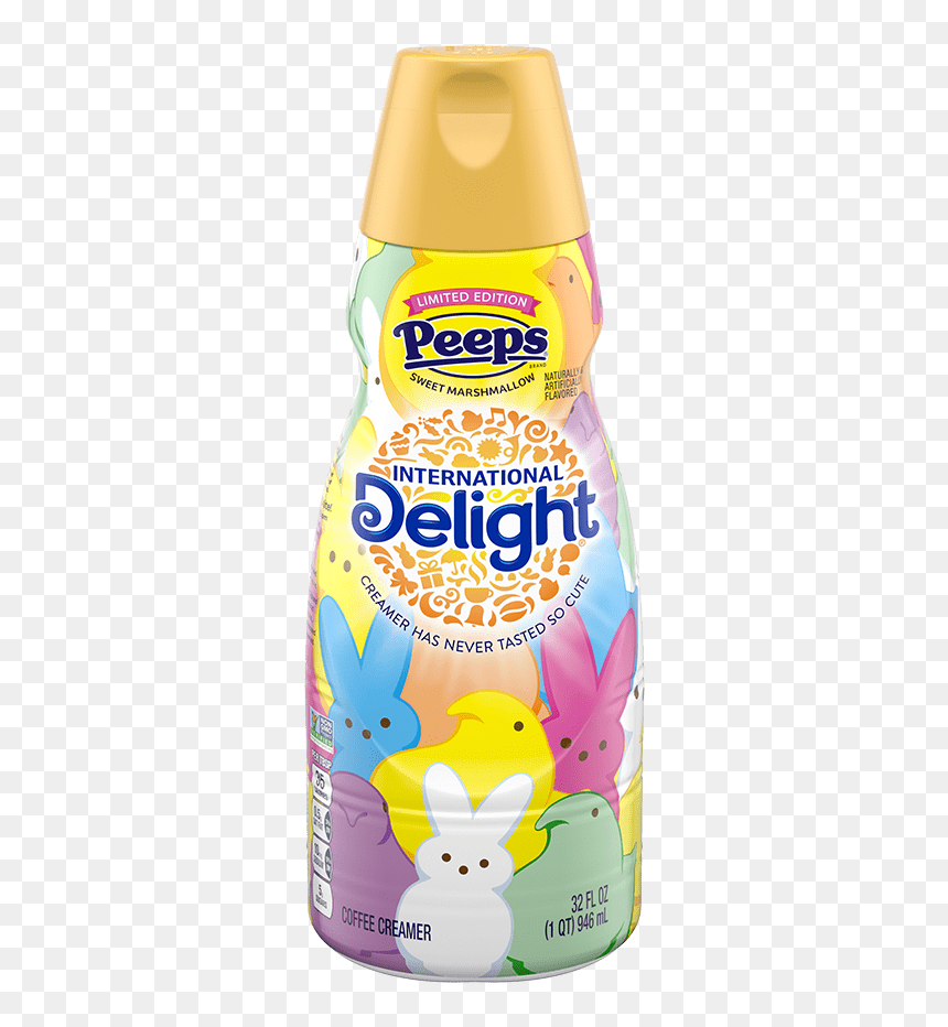 Peeps Coffee Creamer - Sweet Cream International Delight Creamer, HD Png Download - peeps png