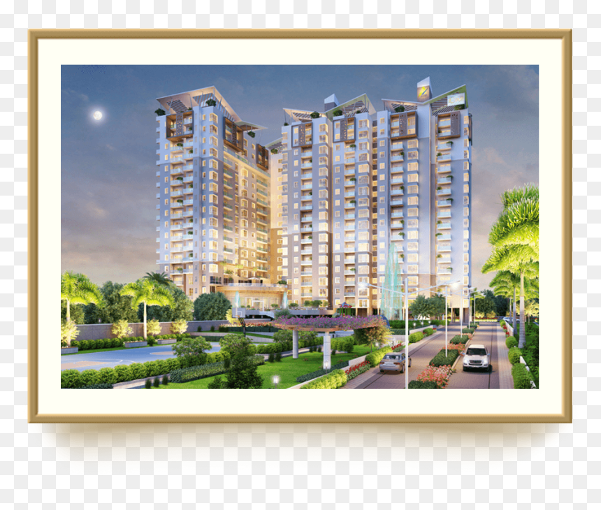 2 Bhk Apartment For Sale In Sarjapur Road At Ahad Opus - Ahad Opus, HD Png Download - apartment png