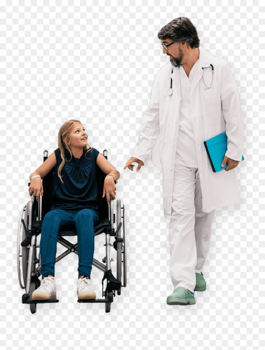 Wheelchair, HD Png Download - person in wheelchair png