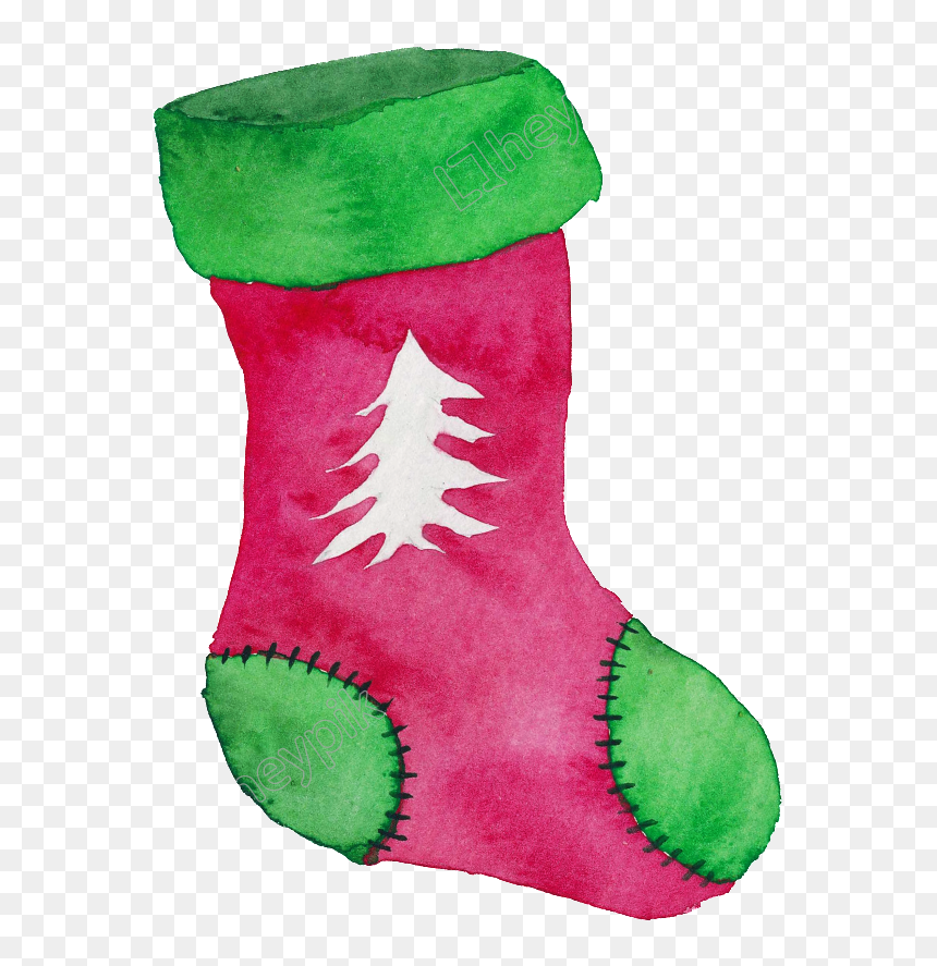 Christmas Socks Png Christmas Socks Png Free Png Download - Sock, Transparent Png - christmas stockings png