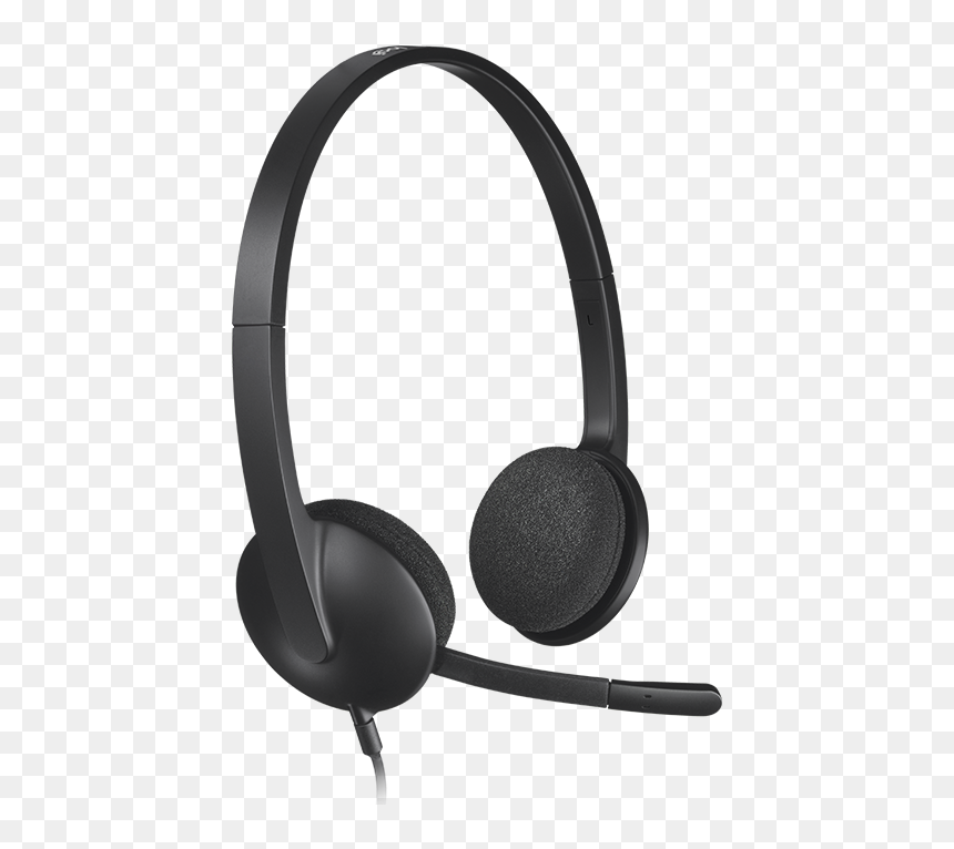 H340 Usb Computer Headset - Logitech H340, HD Png Download - sound mike png