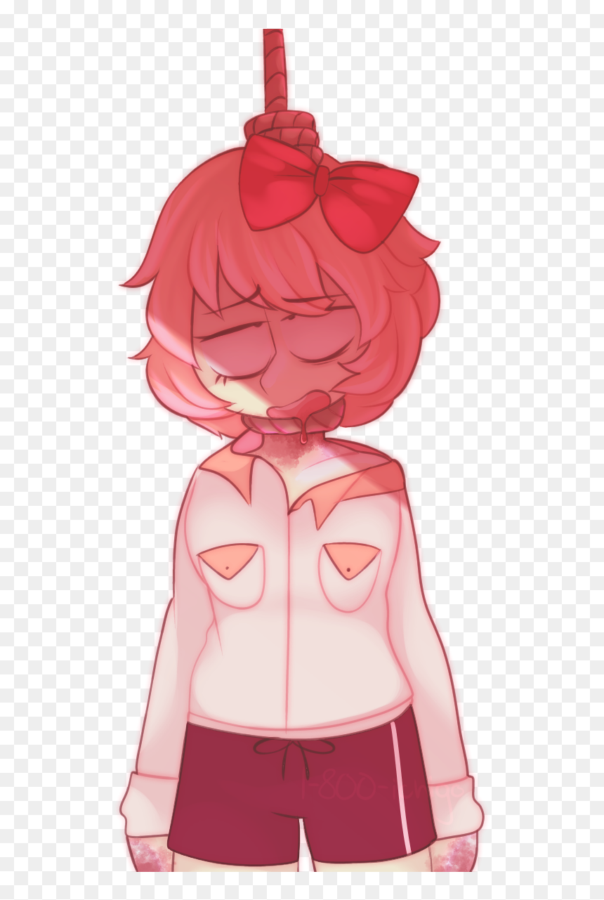 Sayonara Doki Doki, Hd Png Download - Sayonara Doki Doki, Transparent Png - sayori hanging png