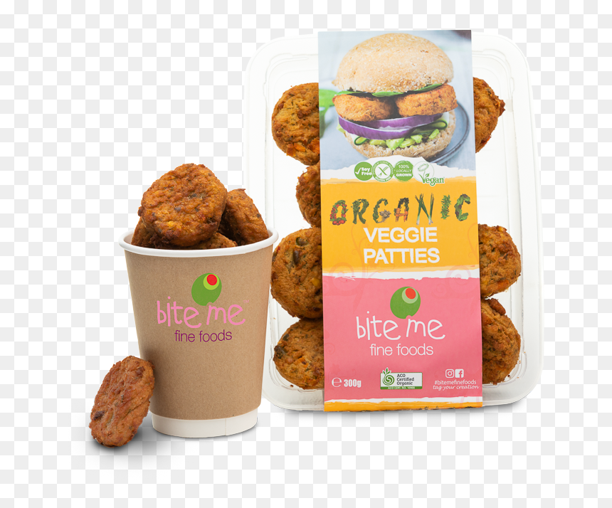 Organic Veggie Patties - Bun, HD Png Download - veg patties png