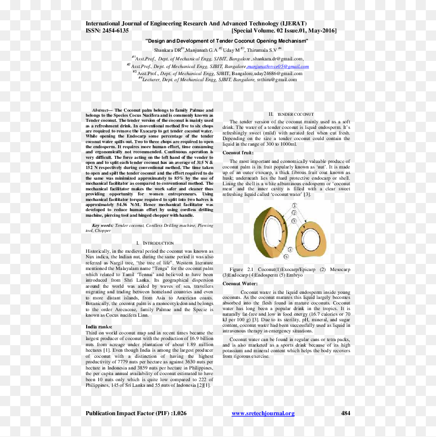 Document, HD Png Download - tender coconut png