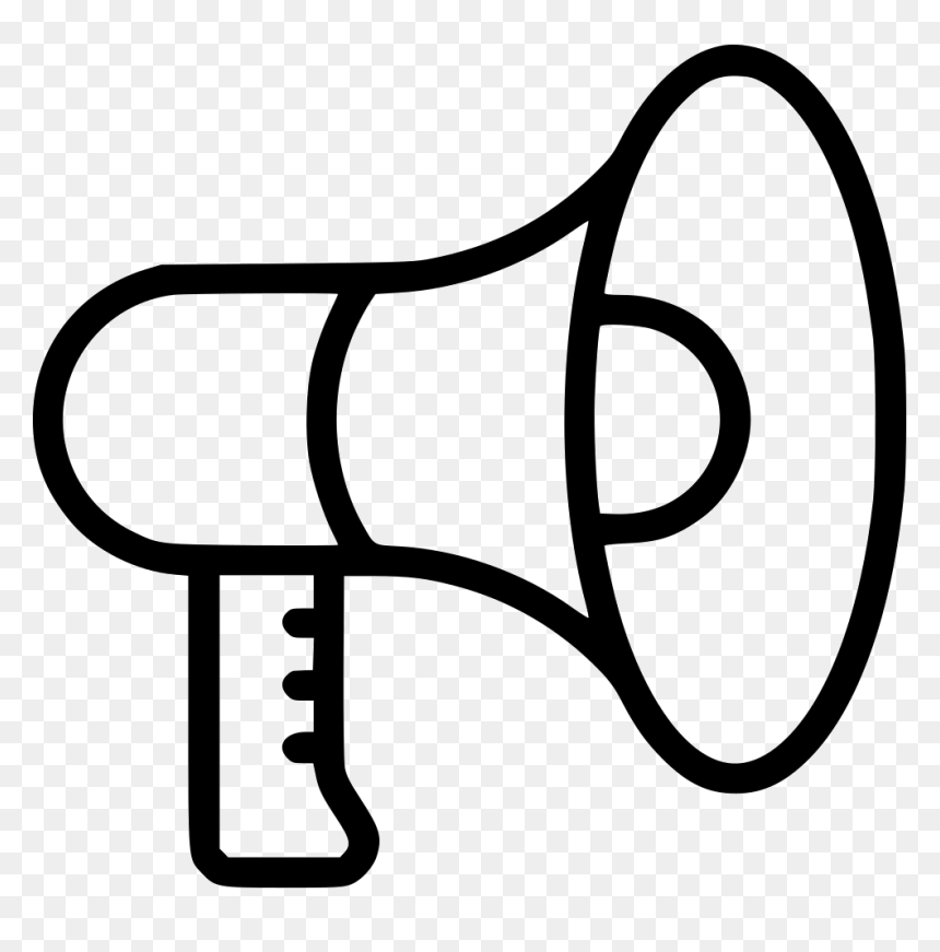 Megaphone Speaker Talk Advertise Loud Promote Comments - Release Notes Icon, HD Png Download - loud png