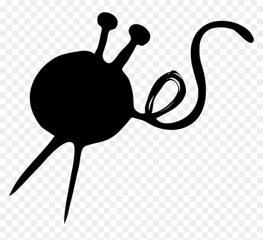 Knitting, HD Png Download - yarn ball png