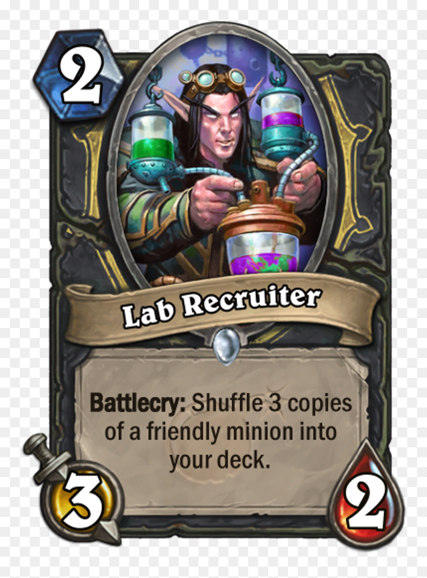 Lab Recruiter - Hearthstone Mech C Thun, HD Png Download - shaco png