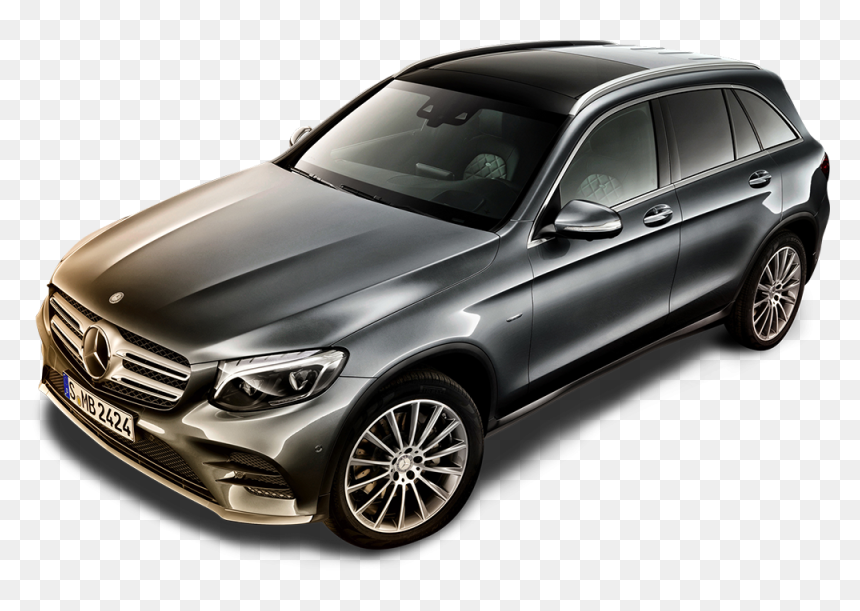 Mercedes Benz Glc Gray Car - Mercedes Benz Glc Wallpaper Hd, HD Png Download - benz car png