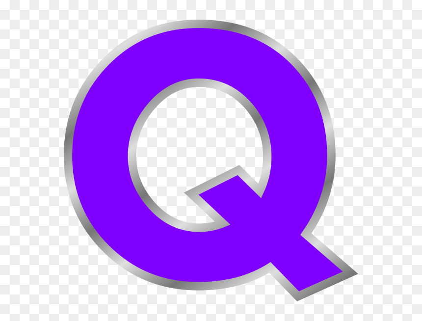Letter Q Clipart, HD Png Download - letter v png
