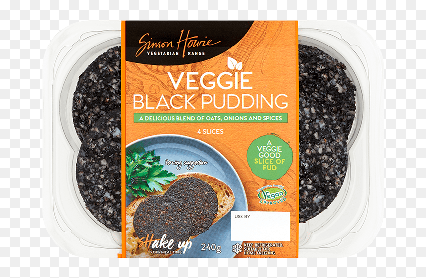 Veggie Black Pudding - Blackberry, HD Png Download - veg patties png