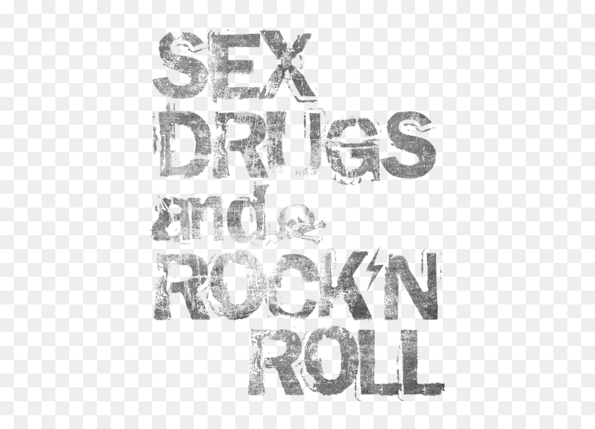 Monochrome, HD Png Download - rock and roll png