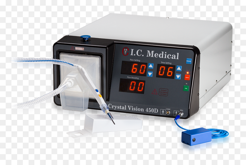 Ic Medical Crystal Vision 450d, Png Download - Electronics, Transparent Png - smoke plume png