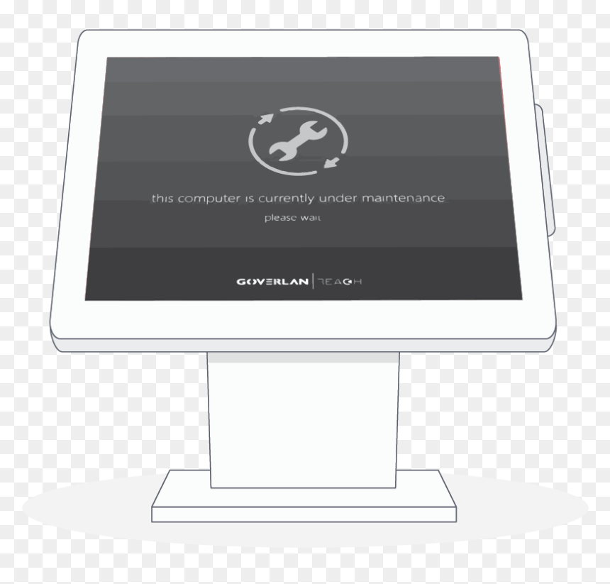 Computer Monitor, HD Png Download - curtain background png
