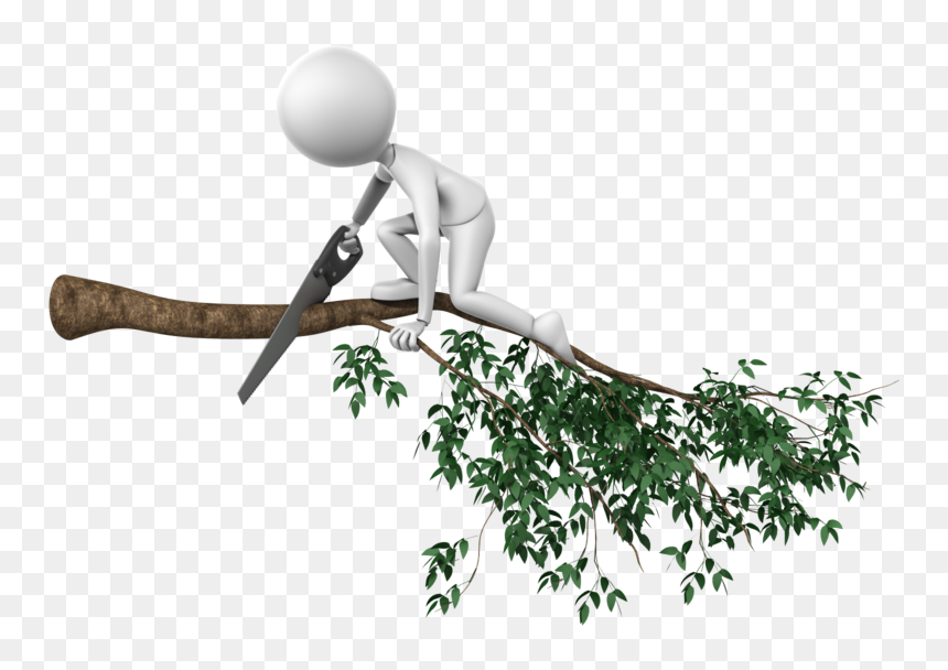 Cutting Branch On Wrong Side, HD Png Download - wrong cross png