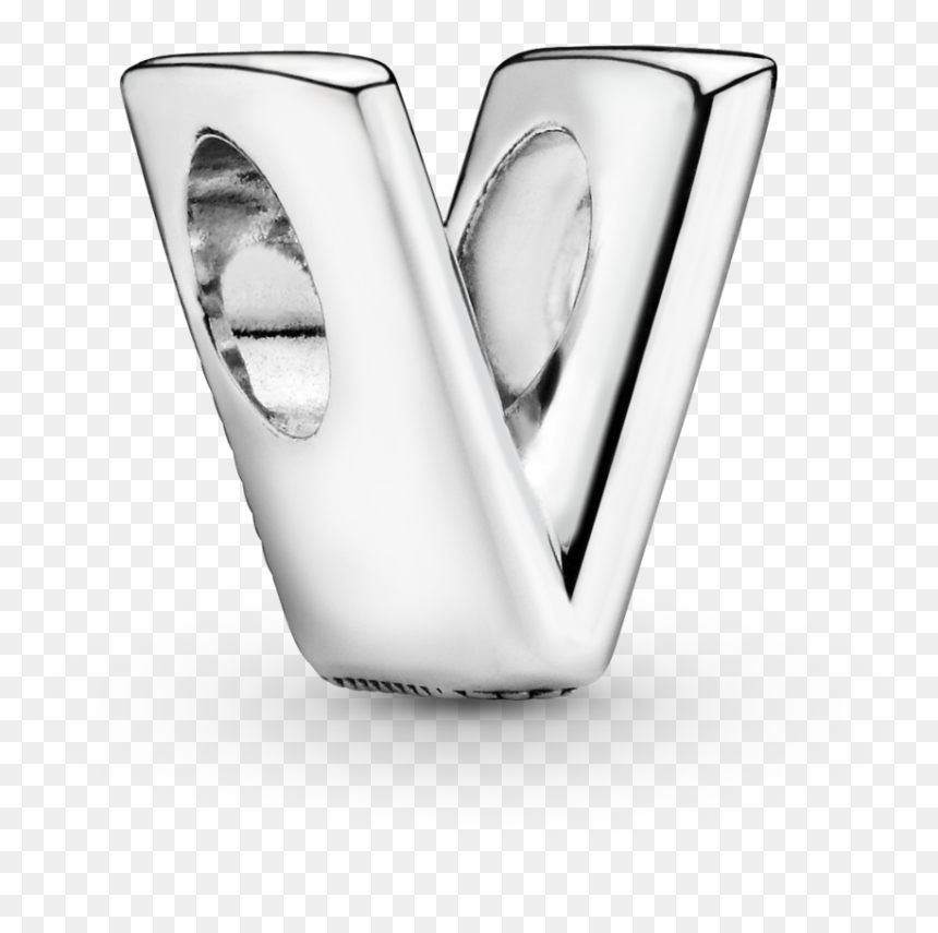 Pandora - Title - Tag - Pandora Alphabet Charms, HD Png Download - letter v png