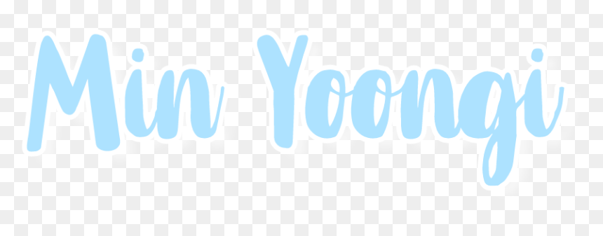 #yoongi #png #text #name #bts #minyoongi #kpopbts #btssuga - Calligraphy, Transparent Png - yoongi png