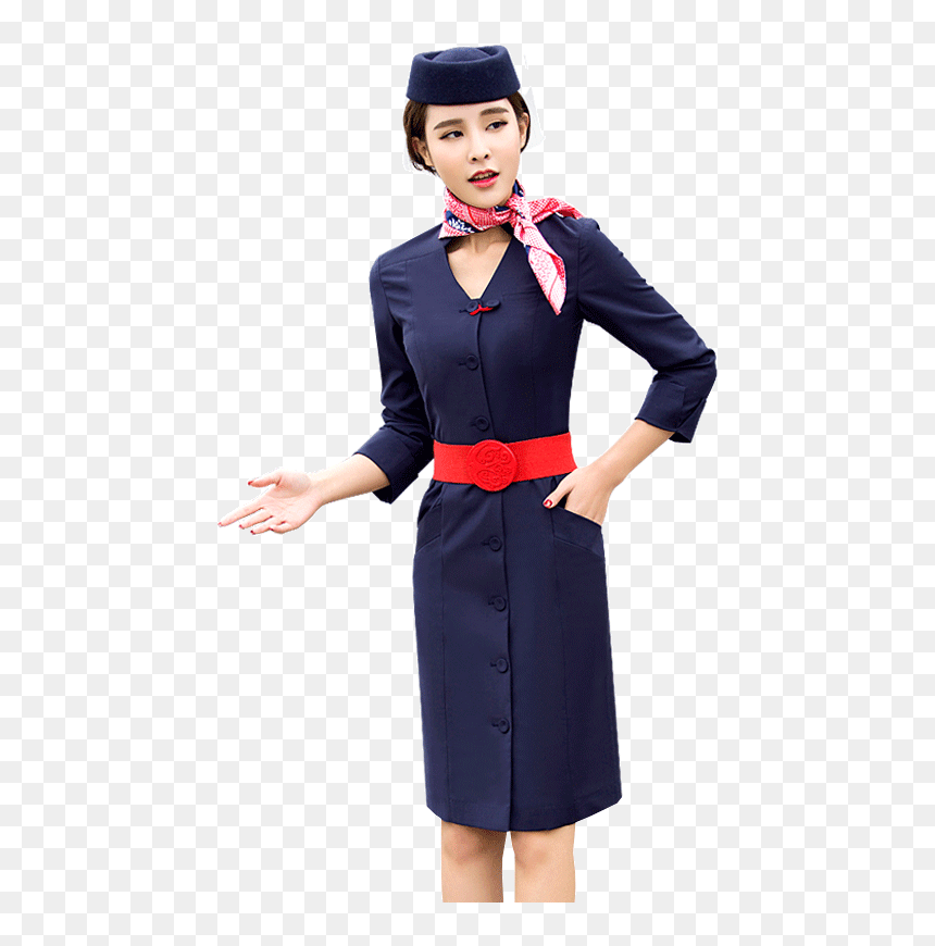 Girl, HD Png Download - air hostess png