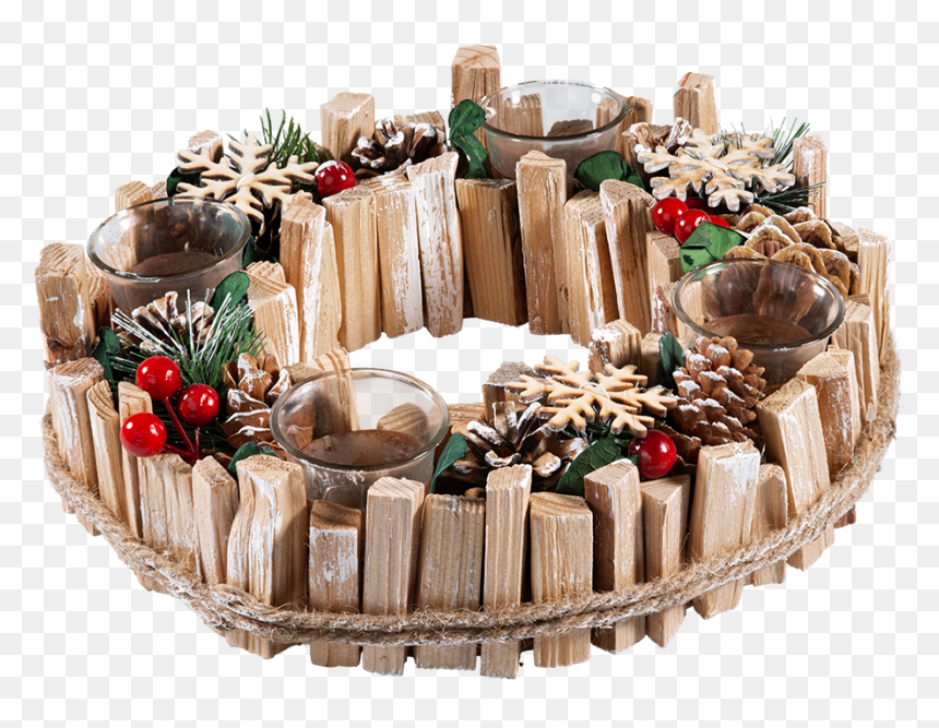 Advent Wreath - Chocolate Cake, HD Png Download - advent wreath png