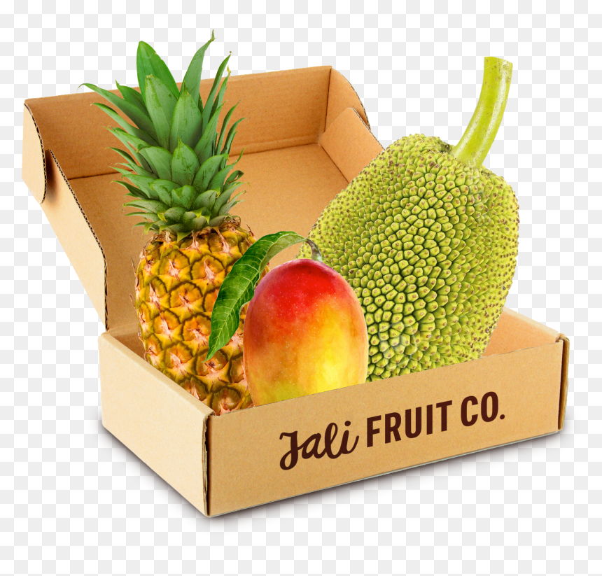 A Box Of Fruit - Ananas, HD Png Download - jali png
