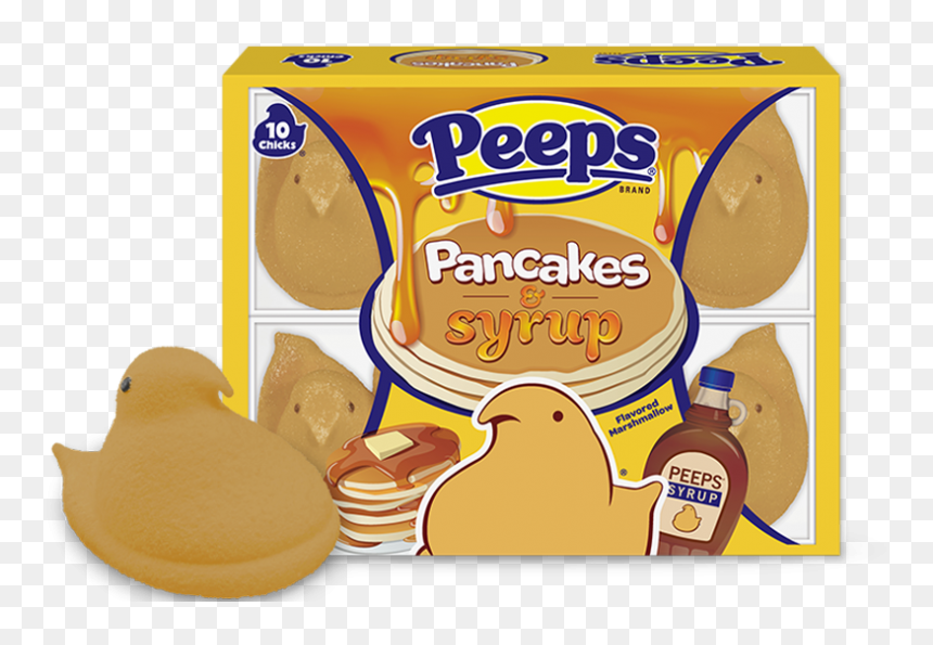 Peeps Pancakes And Syrup , Png Download - Peeps Pancakes And Syrup, Transparent Png - peeps png