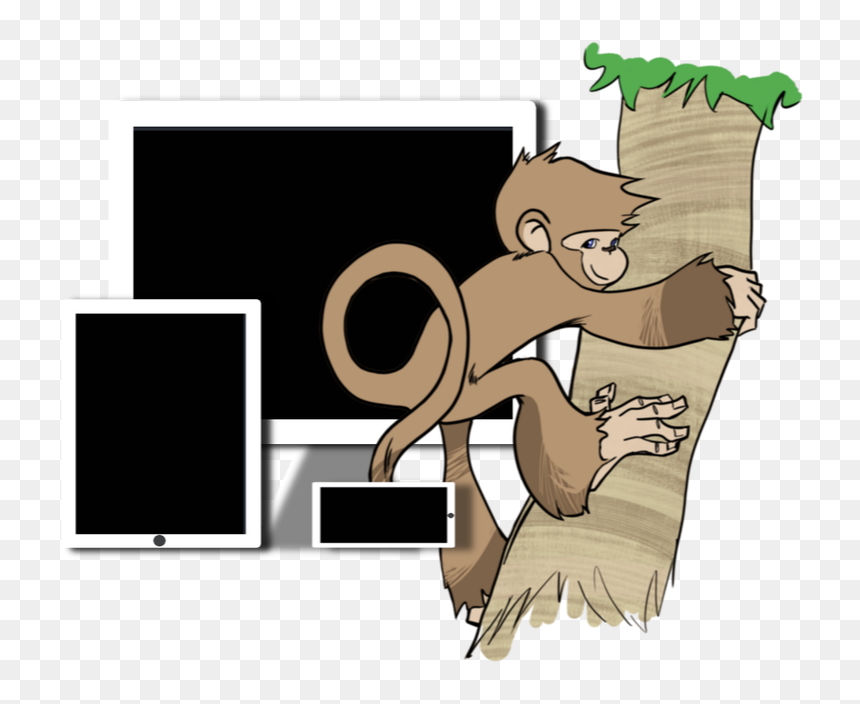 Picture - Cartoon, HD Png Download - real monkey png