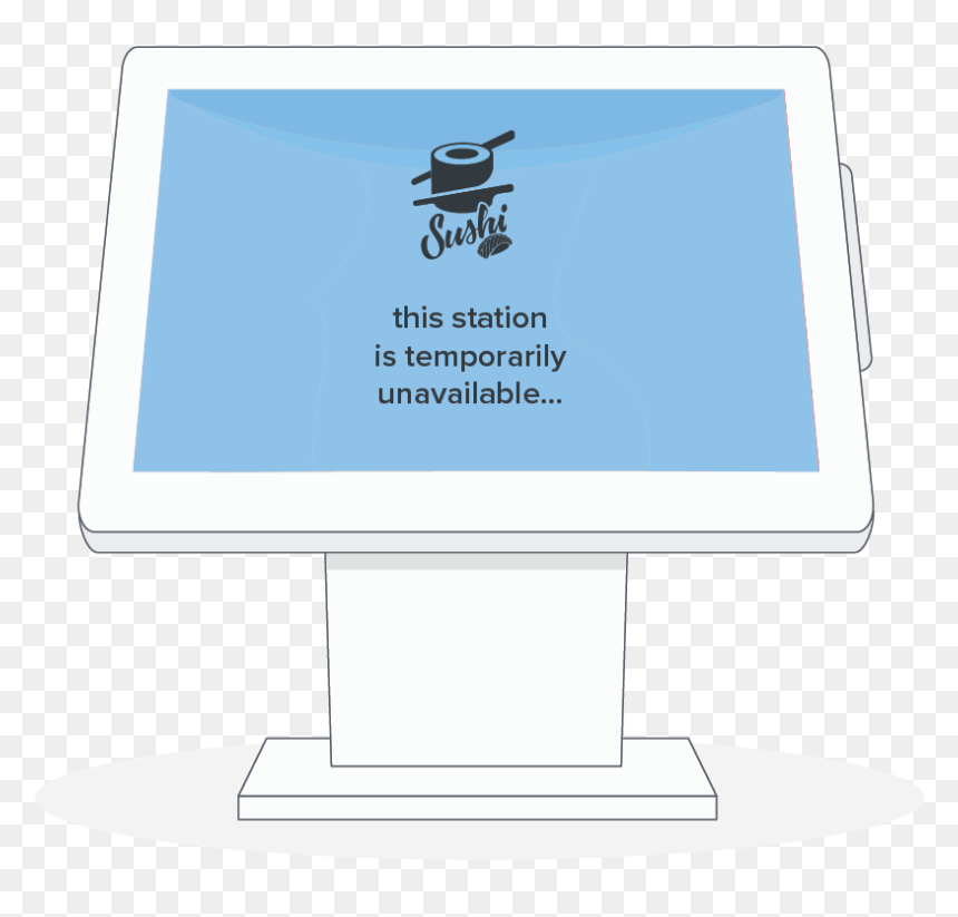 Computer Monitor, HD Png Download - curtain background png
