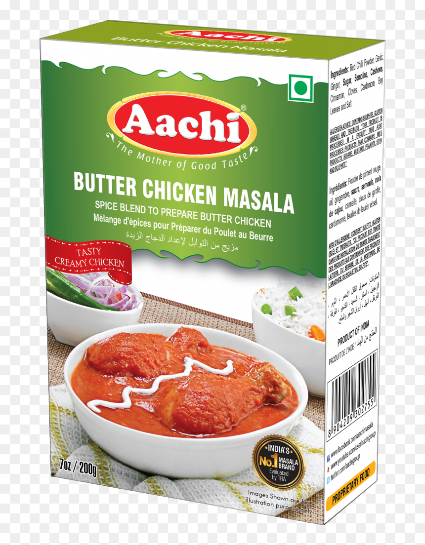 Butter Chicken Masala - Aachi Butter Chicken Masala 200g, HD Png Download - non veg png