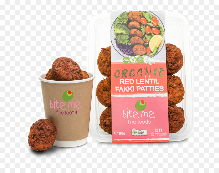 Red Lentil Fakki Pattie - Muffin, HD Png Download - veg patties png