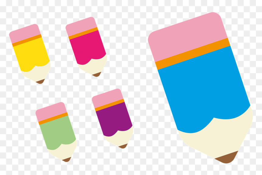 Focus Clipart Write - 무료 연필 일러스트, HD Png Download - write png