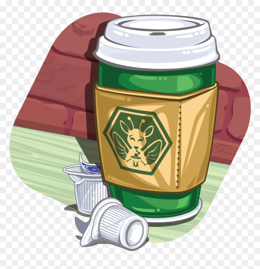Coffee To Go - Illustration, HD Png Download - coffee to go png