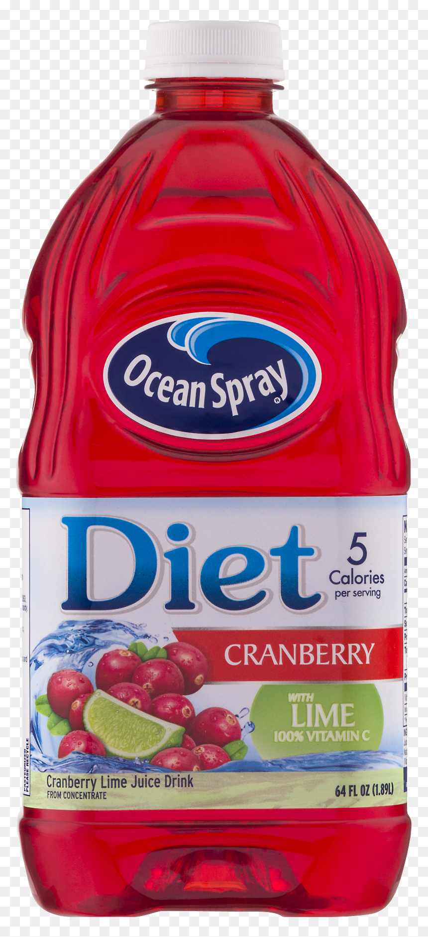 Ocean Spray Diet Cranberry With Lime Juice Drink, - Ocean Spray Diet Cranberry, HD Png Download - lime juice png