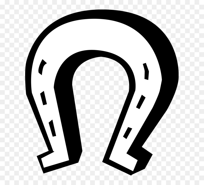 Vector Illustration Of Lucky Horseshoe Good Luck Protective, HD Png Download - best of luck png