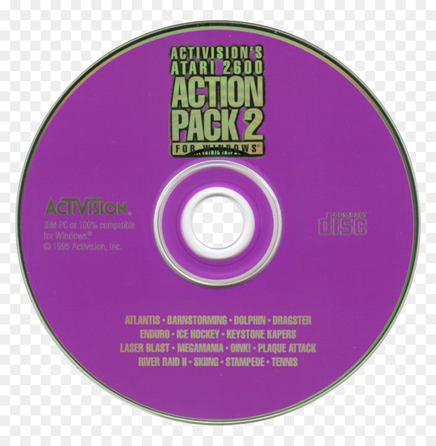 Activision"s Atari 2600 Action Pack - Cd, HD Png Download - laser blast png