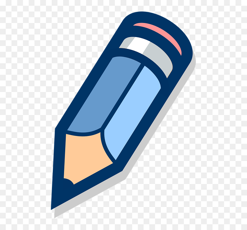 Pencil Drawing Black And White, HD Png Download - write png