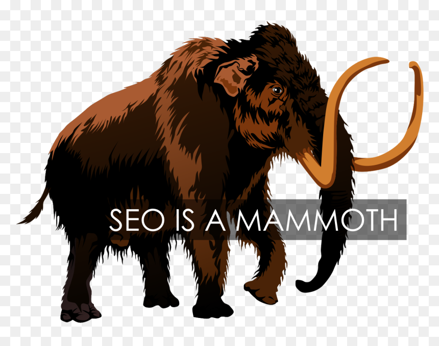 Seo Mammoth - Woolly Mammoth Clipart, HD Png Download - indian ox png