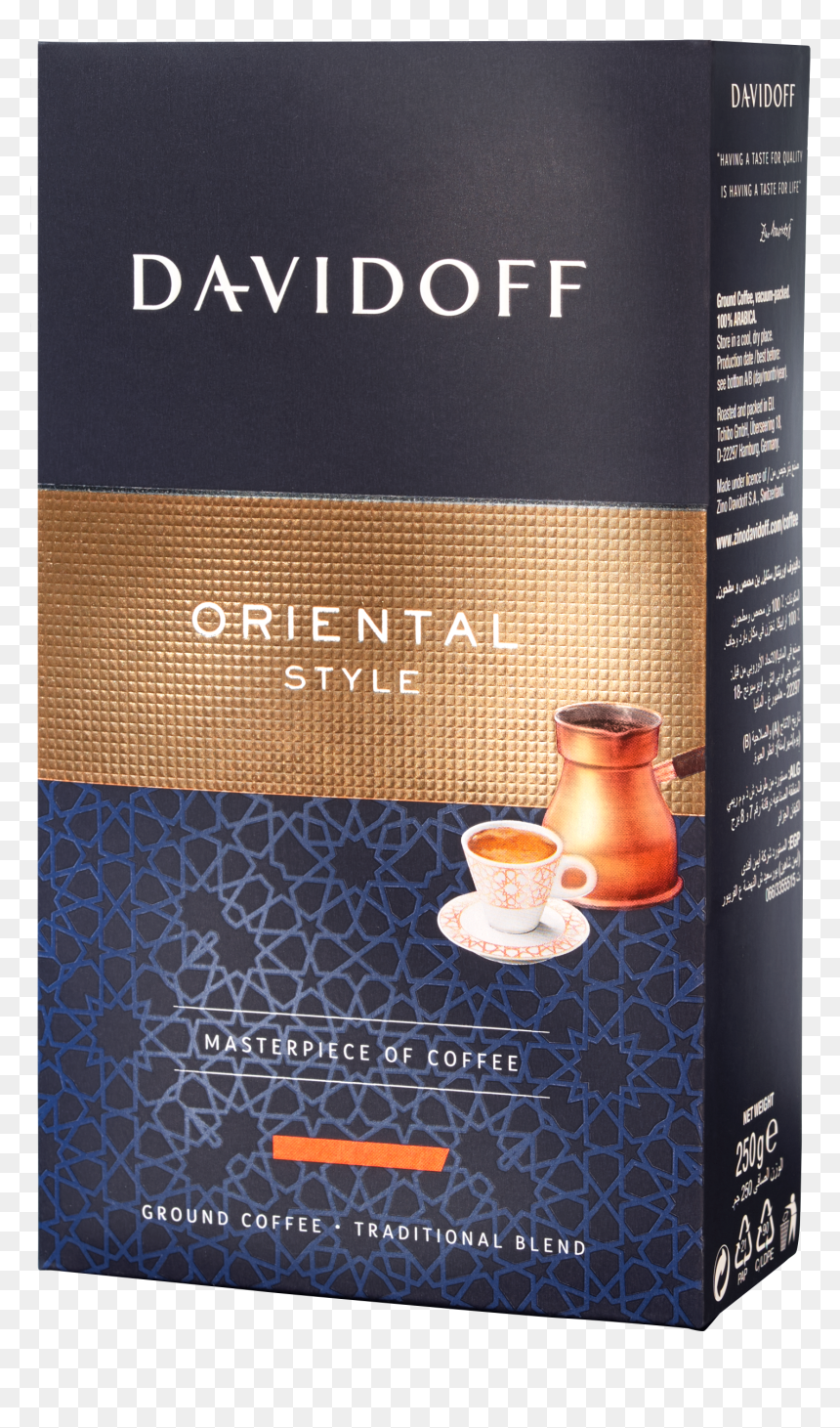 Davidoff Coffee Oriental Style Blended Rituals Roasted - Paper, HD Png Download - 100% png