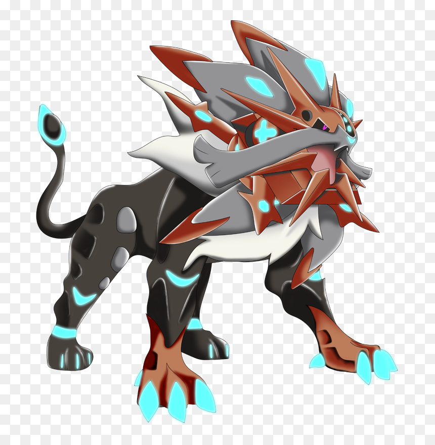Pokemon Solgaleo-null Is A Fictional Character Of Humans - Evolution Of Pokemon Solgaleo, HD Png Download - solgaleo png