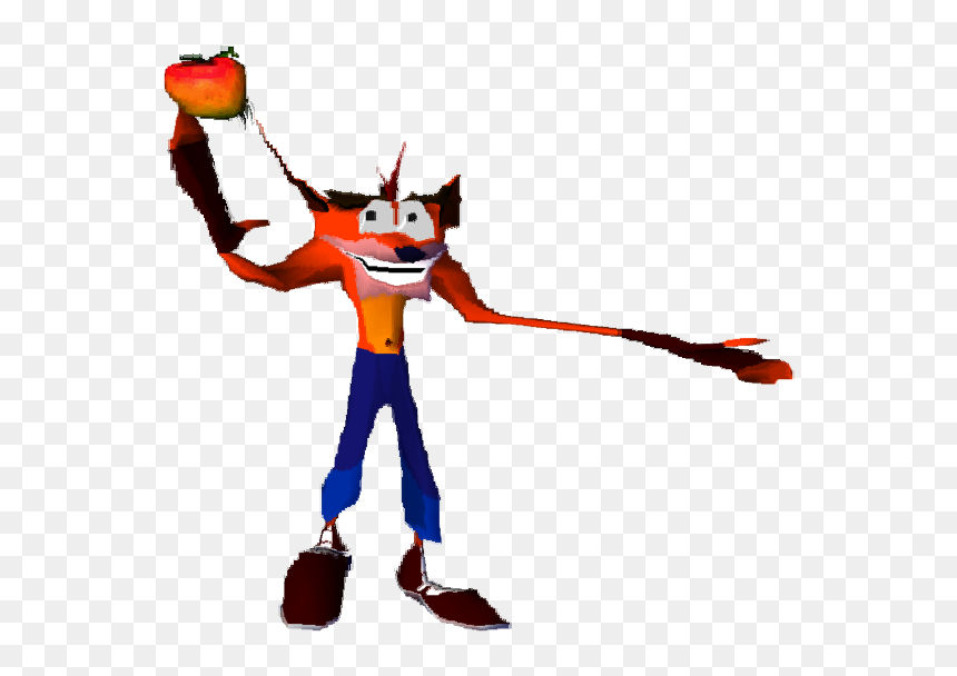 Cartoon, HD Png Download - crash bandicoot woah png