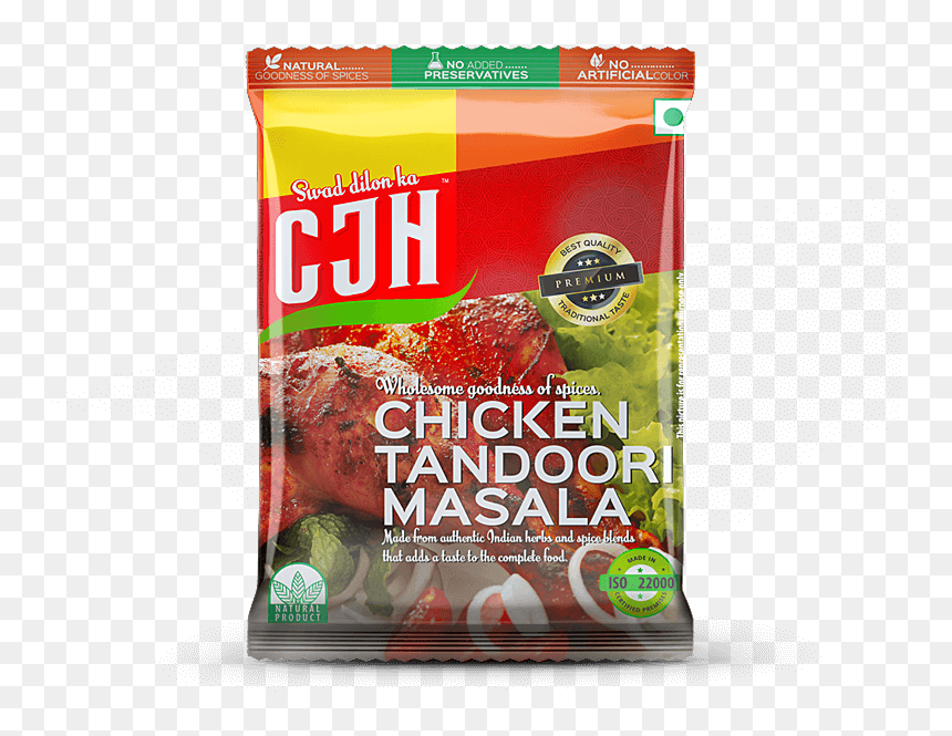 Indian Chicken Tandoori Masala, Cjh, Vinayak Foods - Garam Masala Brand, HD Png Download - non veg png