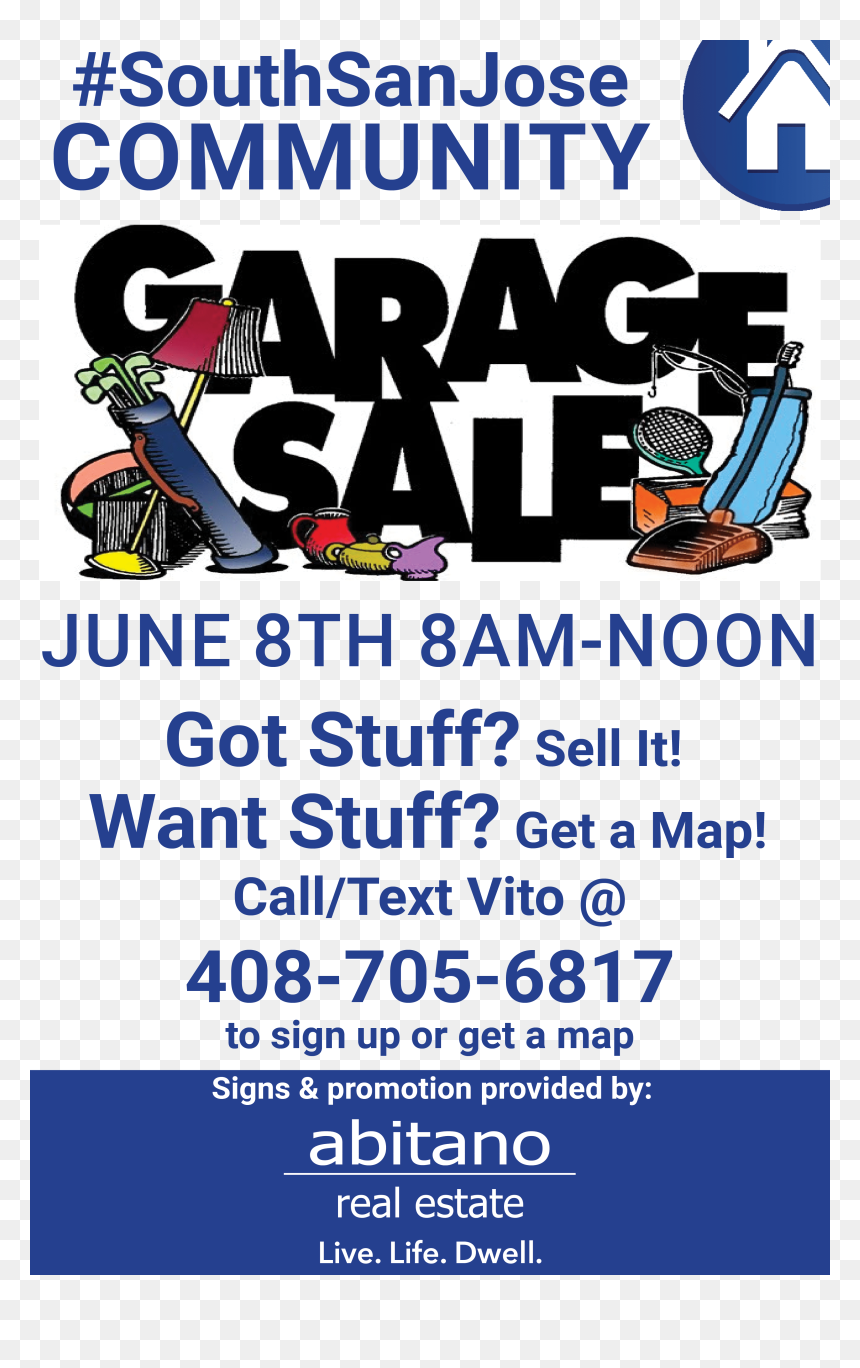 Transparent Rummage Sale Clip Art - Poster, HD Png Download - garage sale png