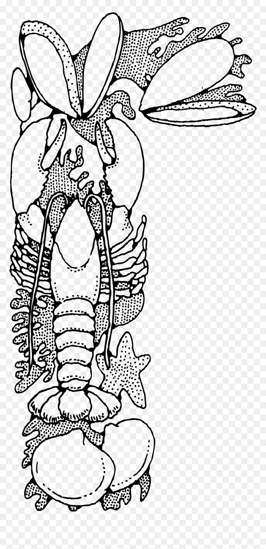 Seafood Clip Arts - Seafood Clip Art, HD Png Download - seafood png