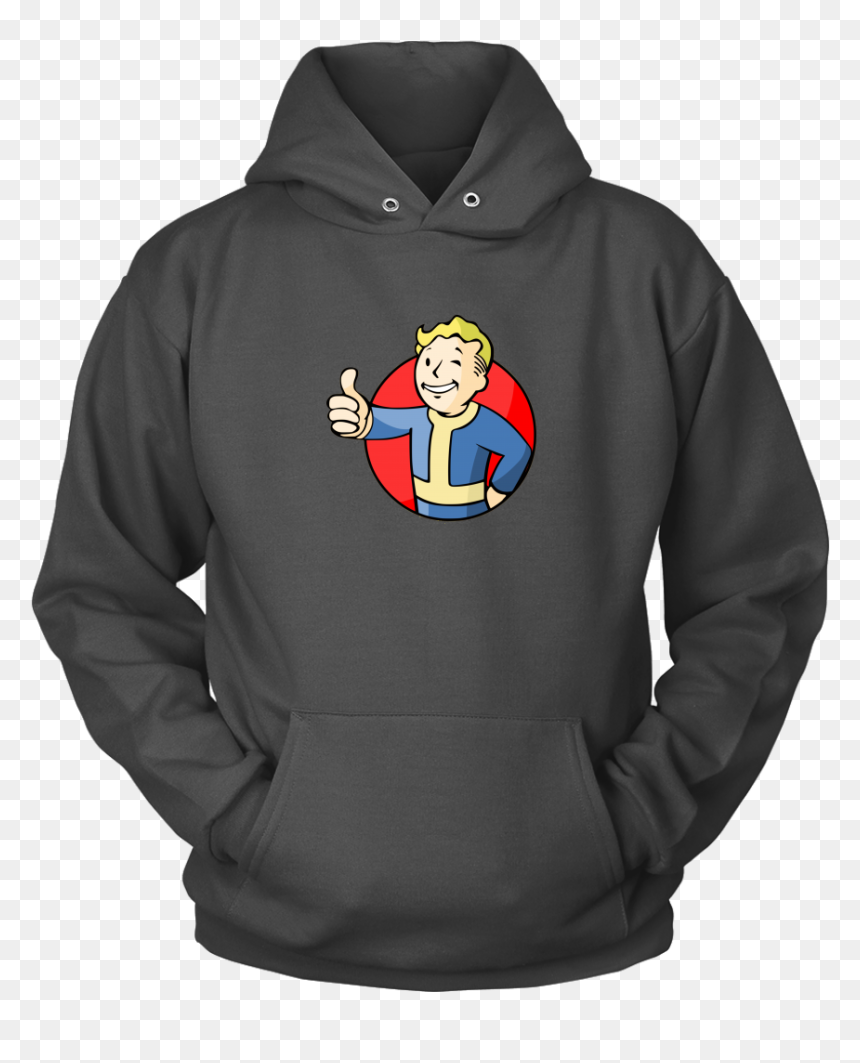 Fallout Vault Boy Thumbs Up Hoodie - Catch Up With Jesus Sweater, HD Png Download - vault boy thumbs up png
