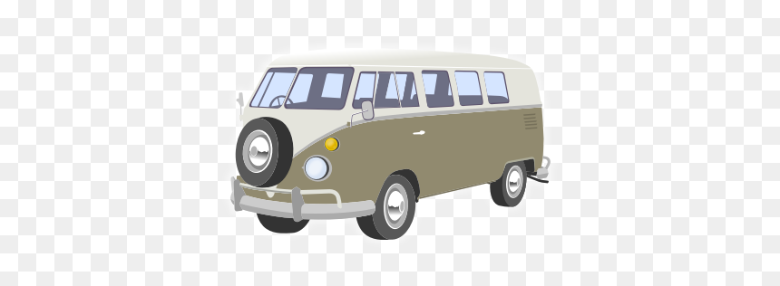 Camper Van Vector Image, HD Png Download - camper png